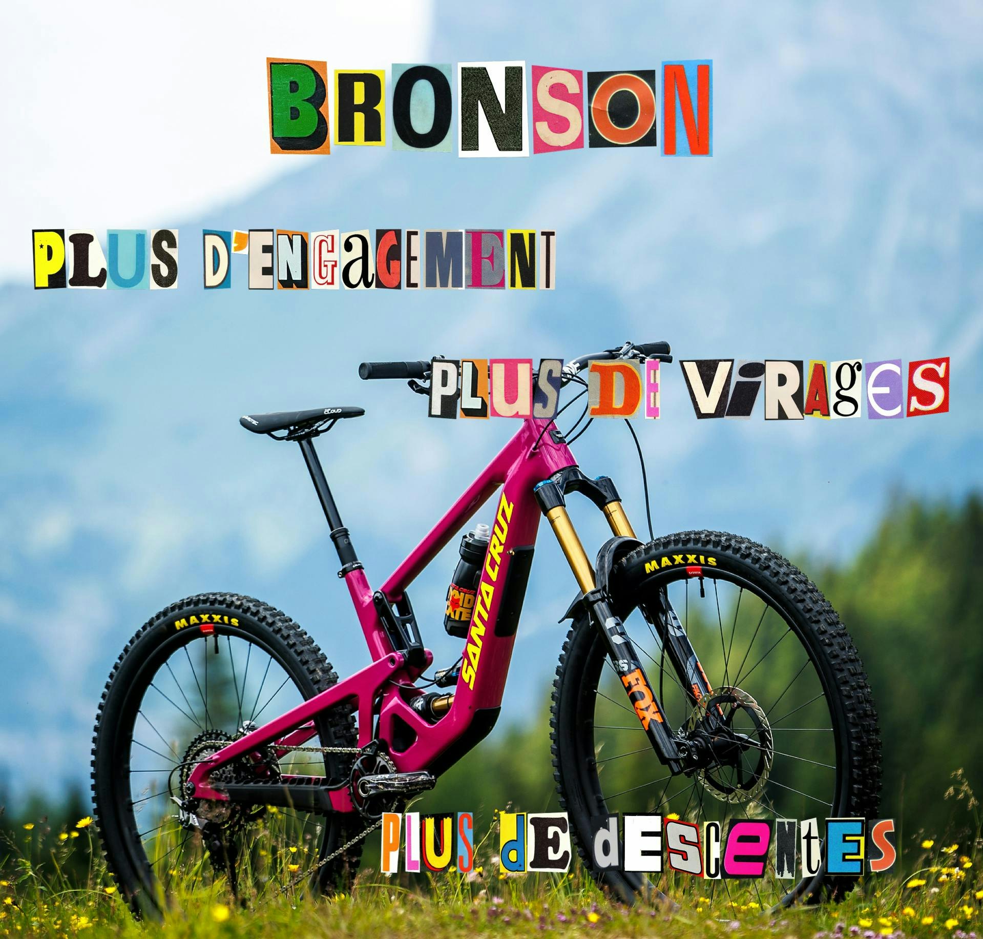 Santa Cruz Bicycles Bronson 5 - MX Full Suspension Mountain Bike