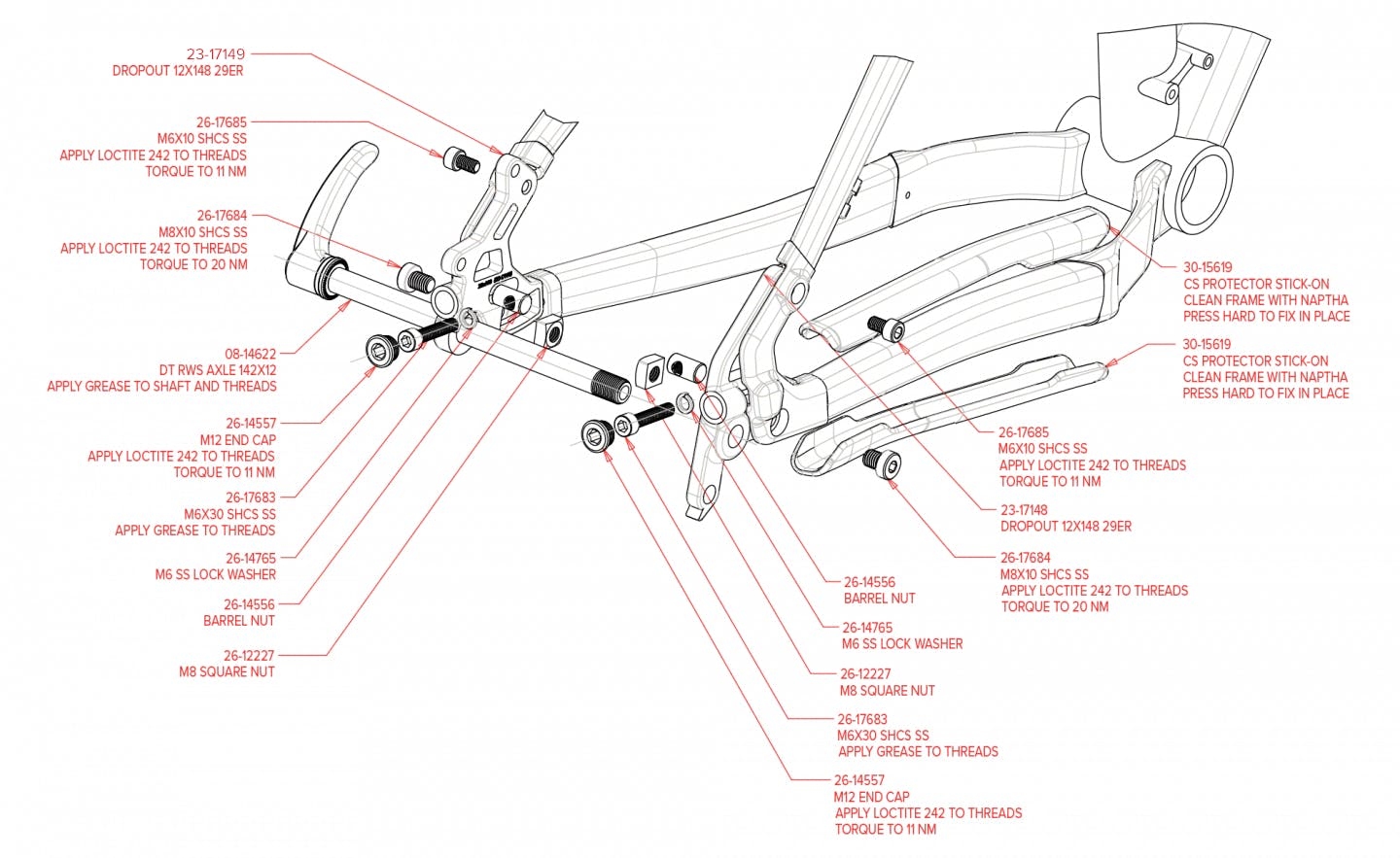 Chameleon 7 Exploded View