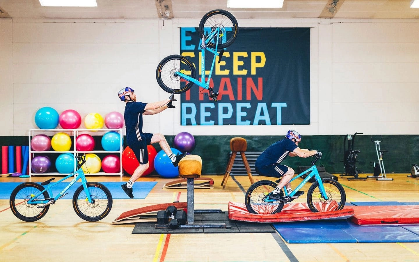 Danny MacAskill Hits the Gymnasium