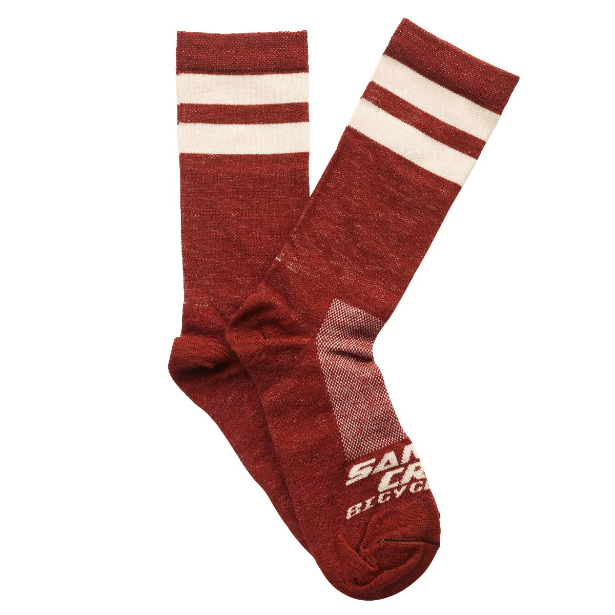 Santa Cruz Bicycles Ringer Socks Brick