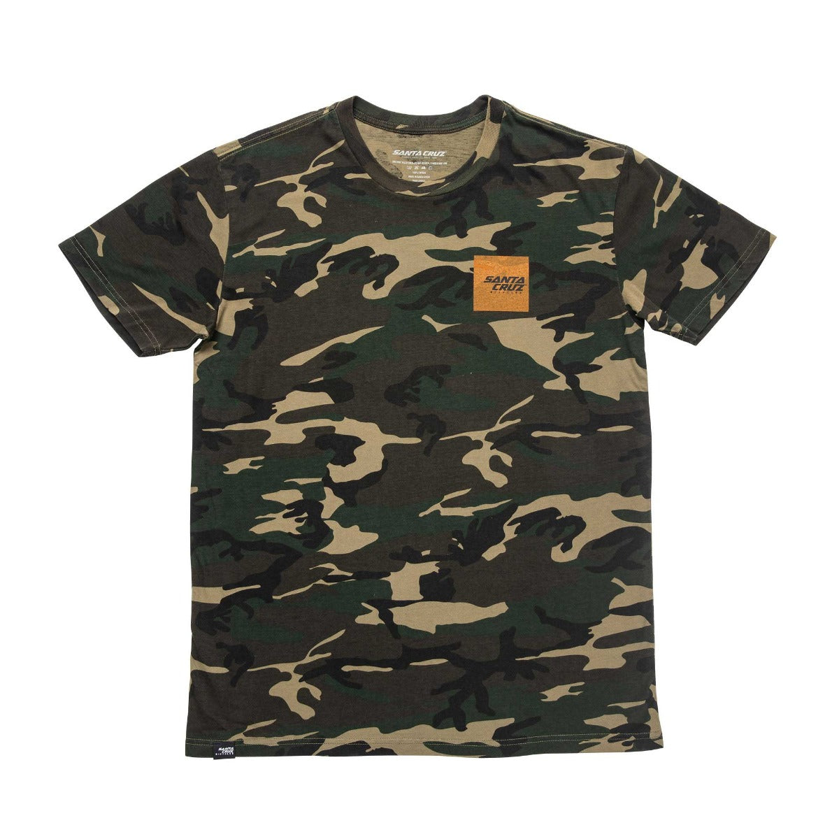 Santa Cruz Bicycles Mini Squared T-Shirt camouflage 