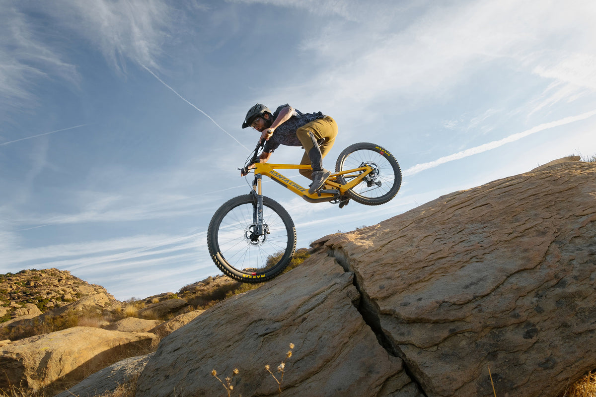 Elliott Jackson riding a Heckler SL in Southern California.