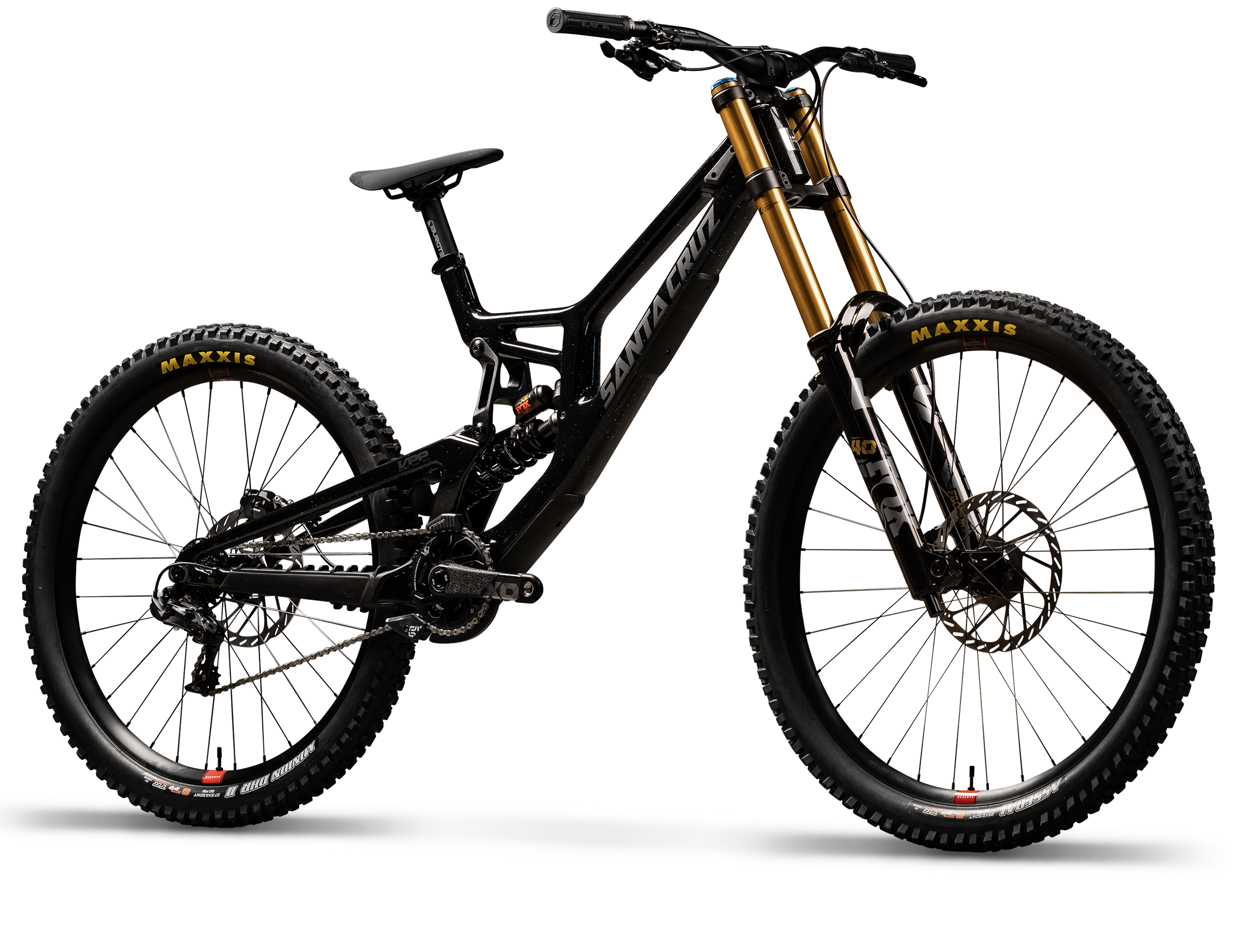 V10 DH bike: Gloss Black